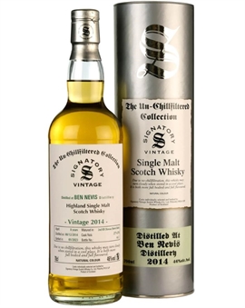Ben Nevis 2014/2023 Signatory 8 år Single Highland Malt Whisky 70 cl 46%